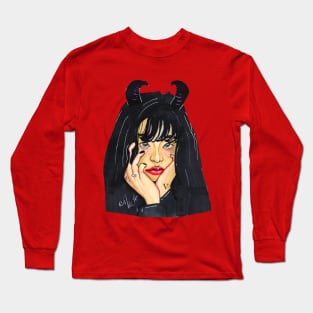 Devil Girl Long Sleeve T-Shirt